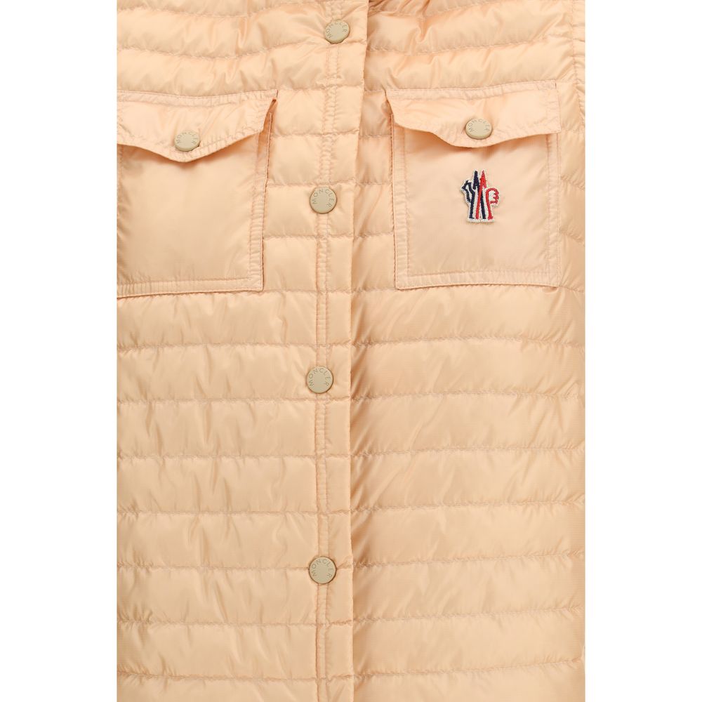 Moncler Grenoble Mehrfarbige ärmellose Jacke aus Polyamid