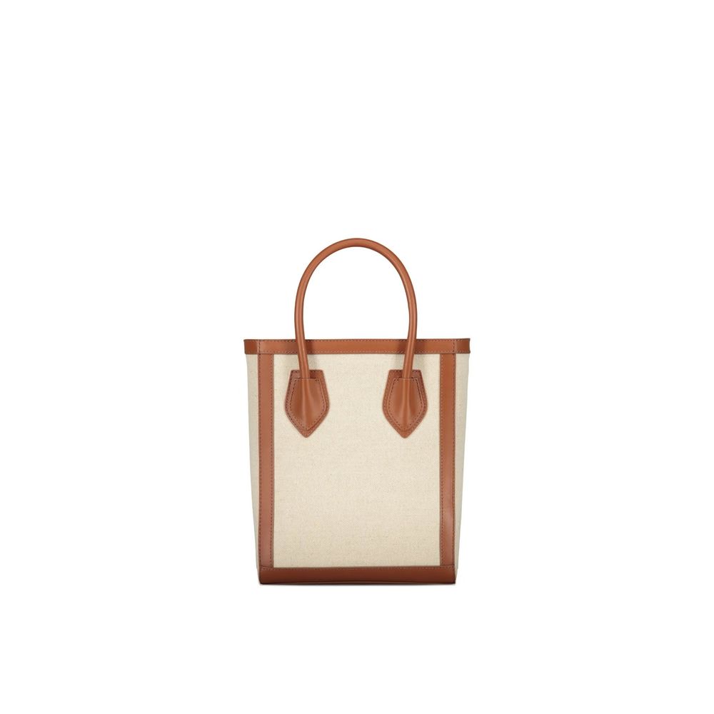 Balmain Braune Baumwolltasche