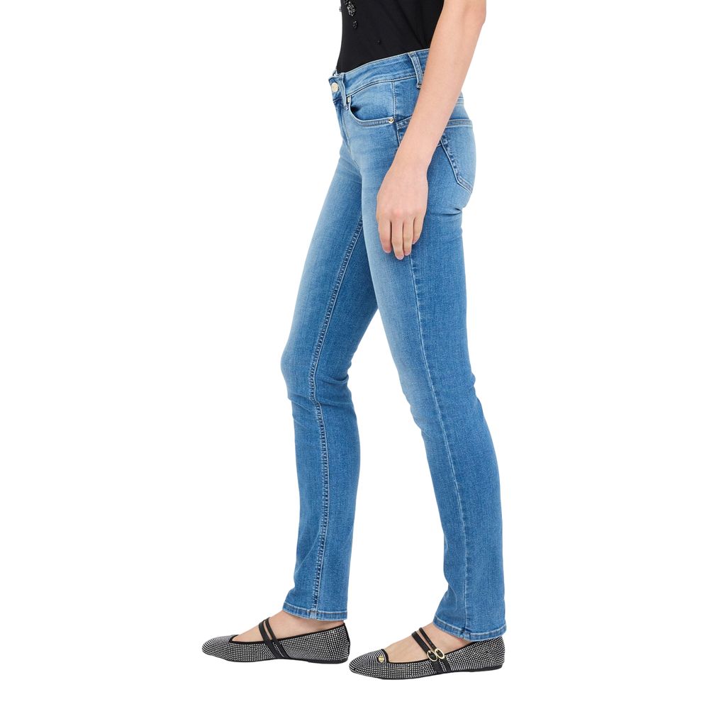 Liu Jo Hellblaue Skinny Jeans aus Baumwolle