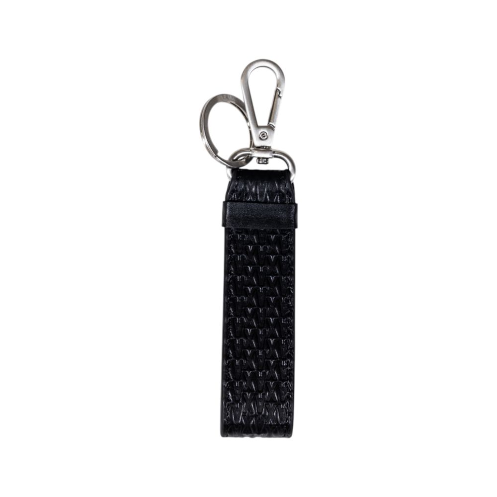 Armani Exchange Schwarzes Leder Portemonnaie