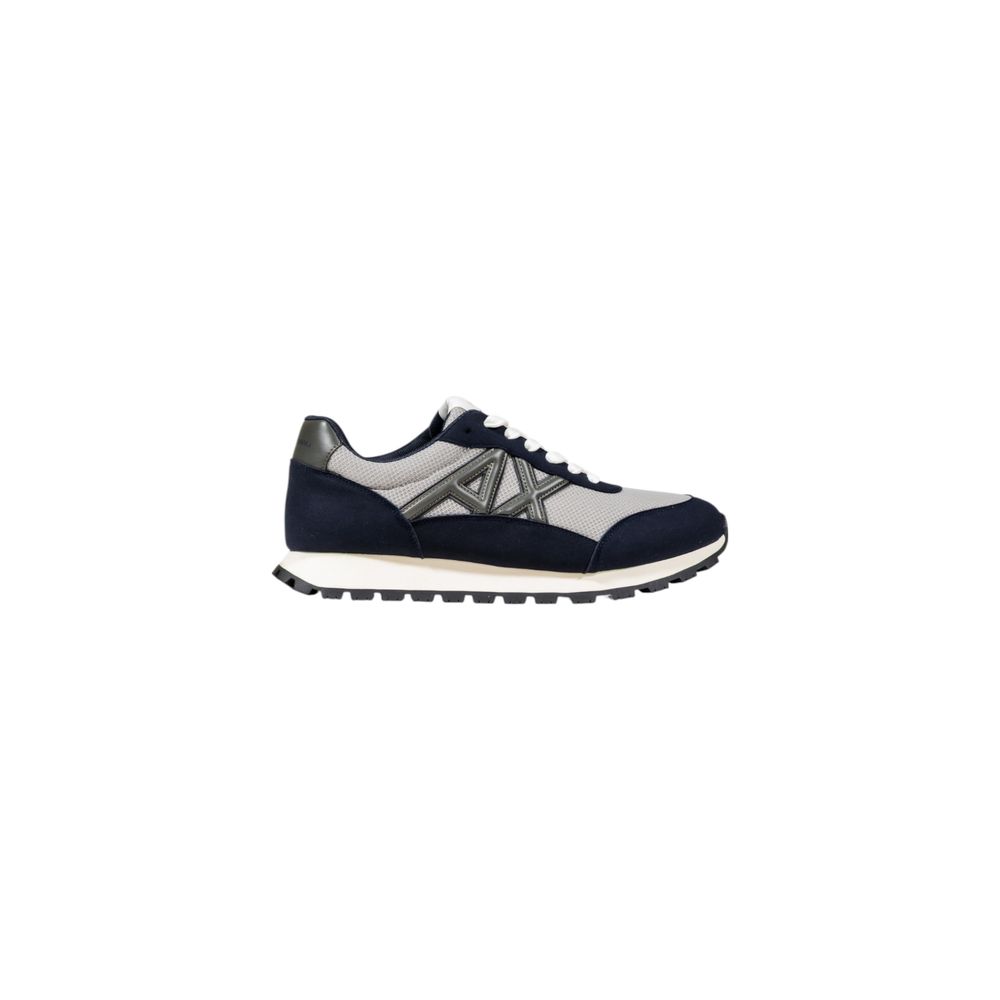 Armani Exchange Zweifarbige Polyester-Sneaker im Athletic-Stil