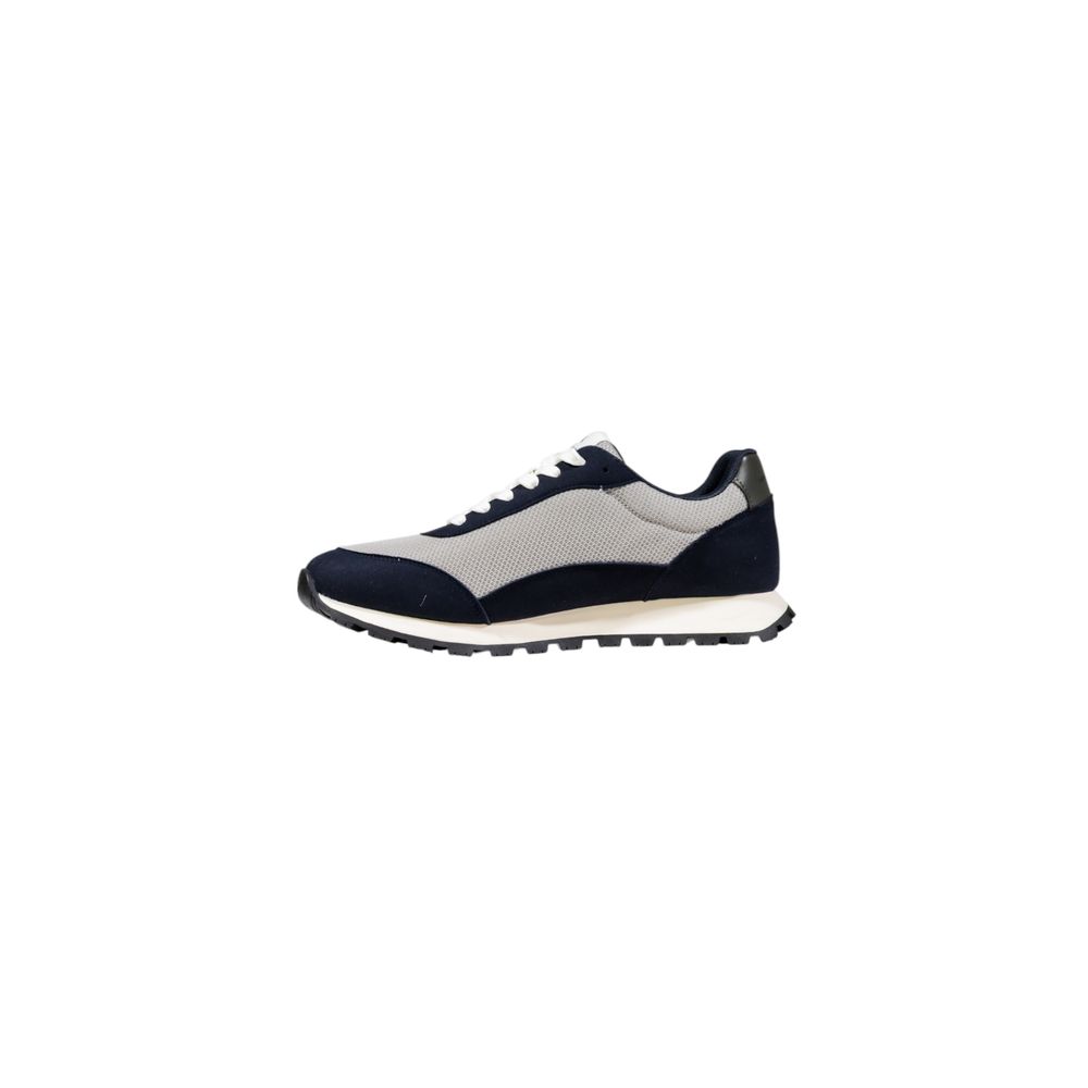 Armani Exchange Zweifarbige Polyester-Sneaker im Athletic-Stil