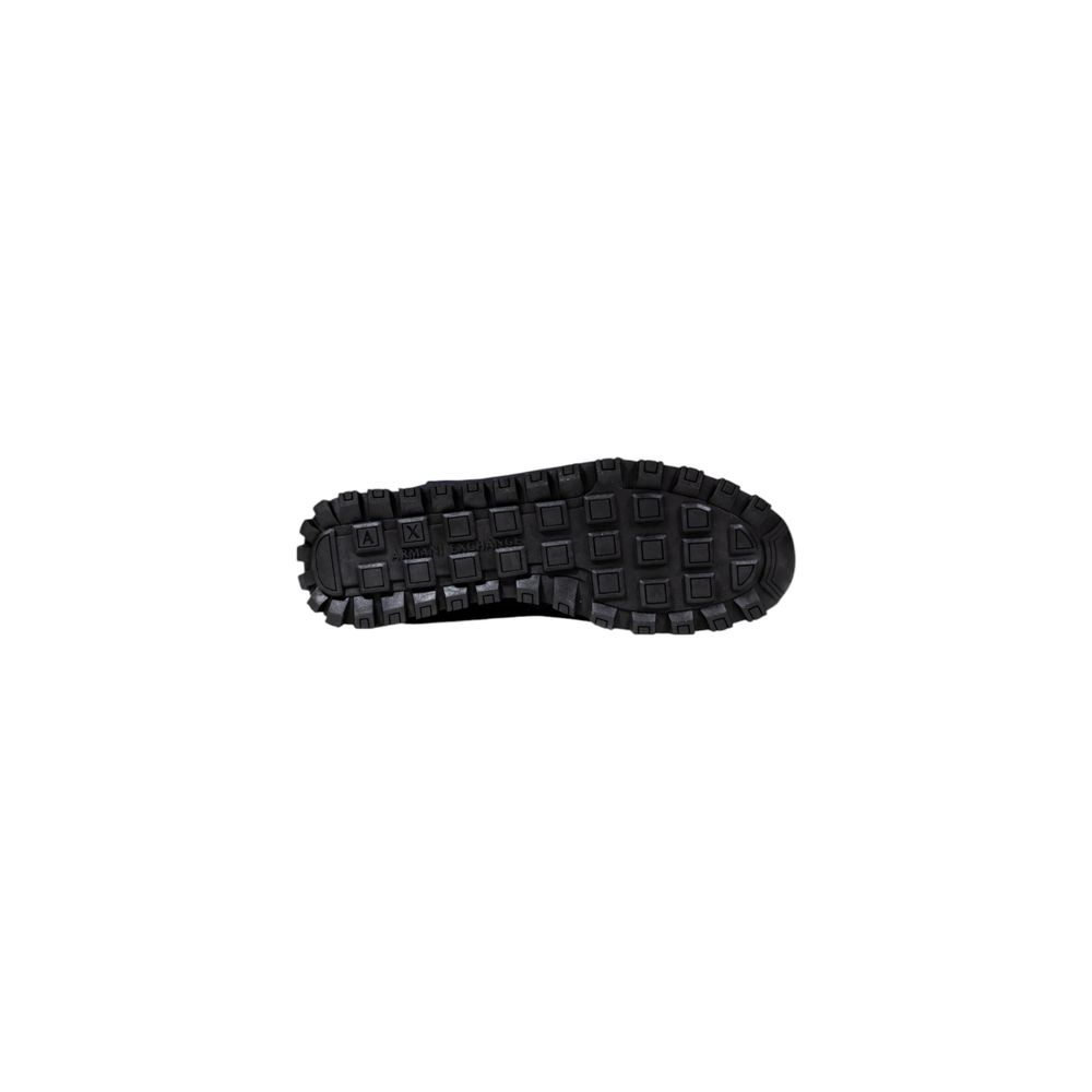 Armani Exchange Zweifarbige Polyester-Sneaker im Athletic-Stil