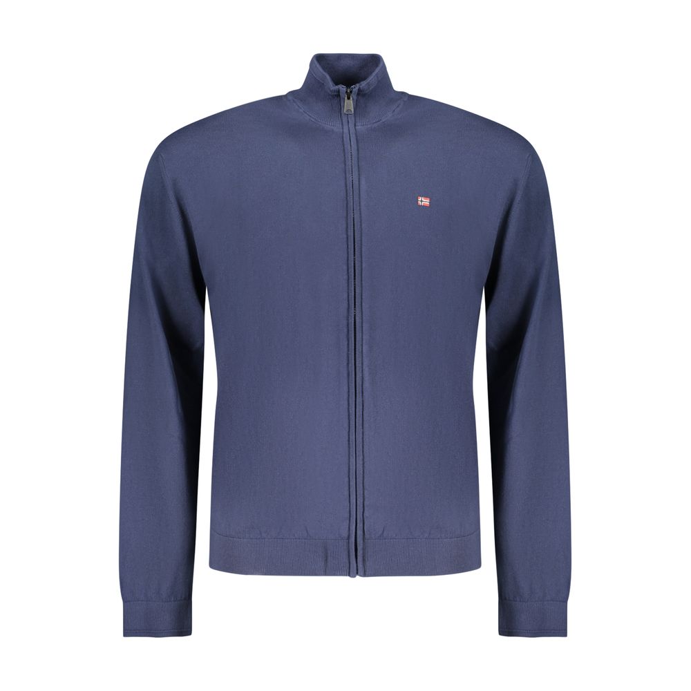 Napapijri Blauer Baumwoll-Cardigan für Herren