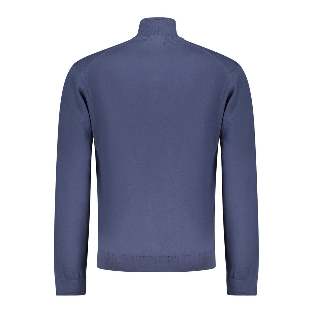 Napapijri Blauer Baumwoll-Cardigan für Herren