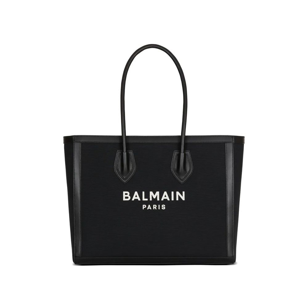 Balmain Schwarze Baumwolltasche
