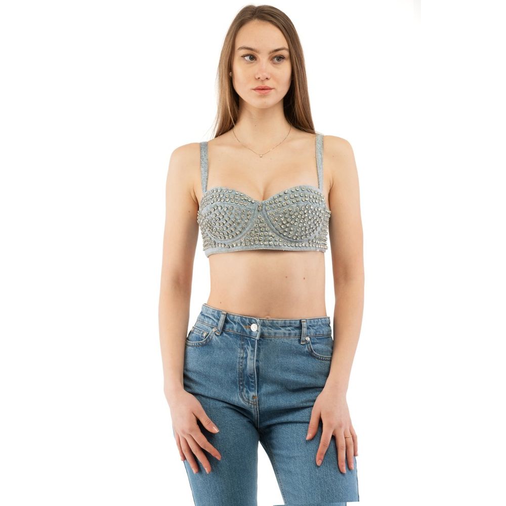 Moschino Mehrfarbige Baumwoll-Tanktops
