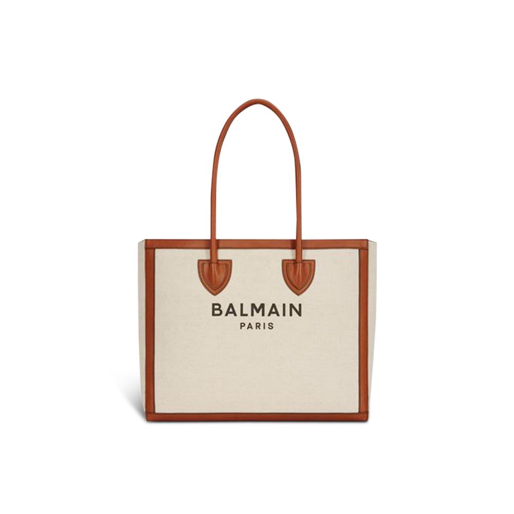 Balmain Beige Baumwolltasche