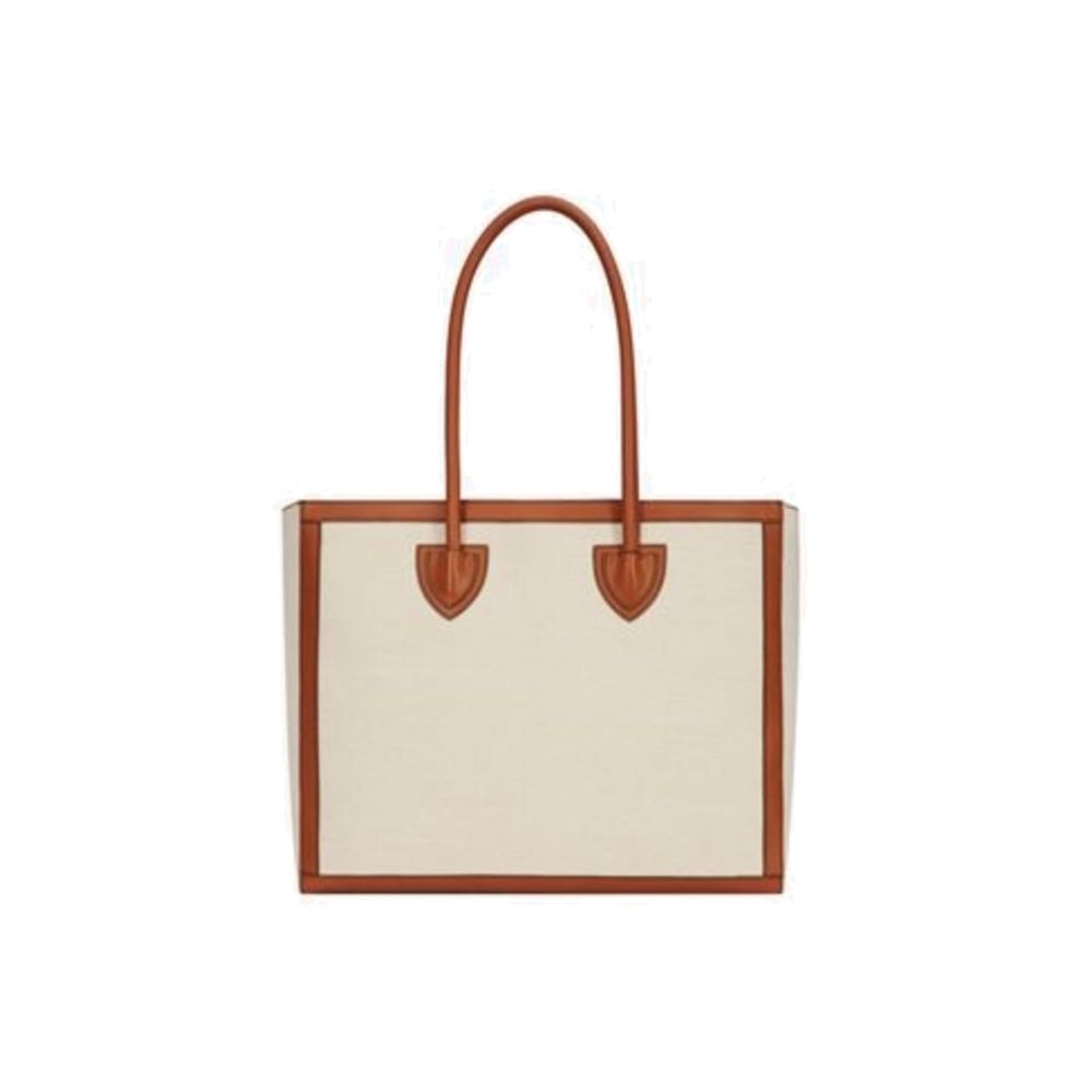 Balmain Beige Baumwolltasche