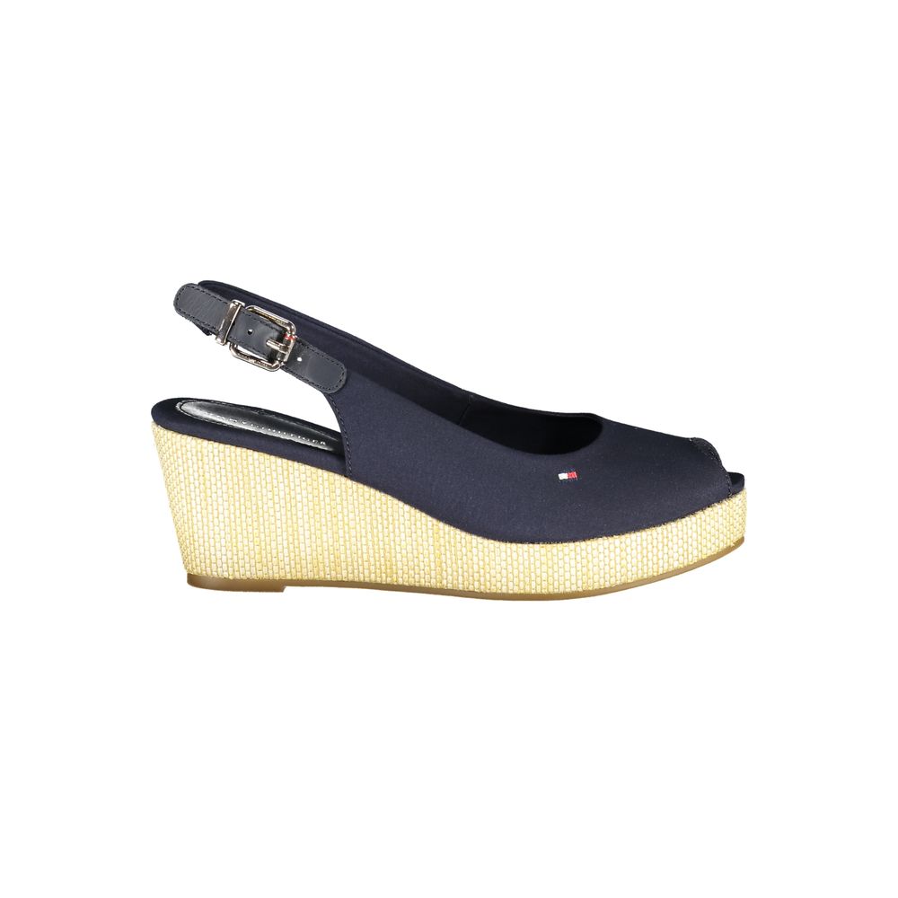 Tommy Hilfiger Damen Sandale aus Polyurethan in Blau