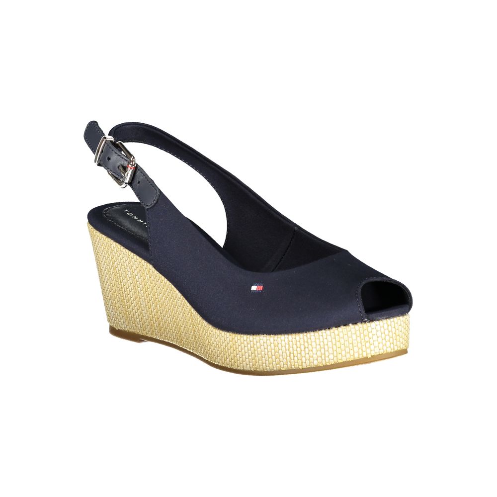 Tommy Hilfiger Damen Sandale aus Polyurethan in Blau