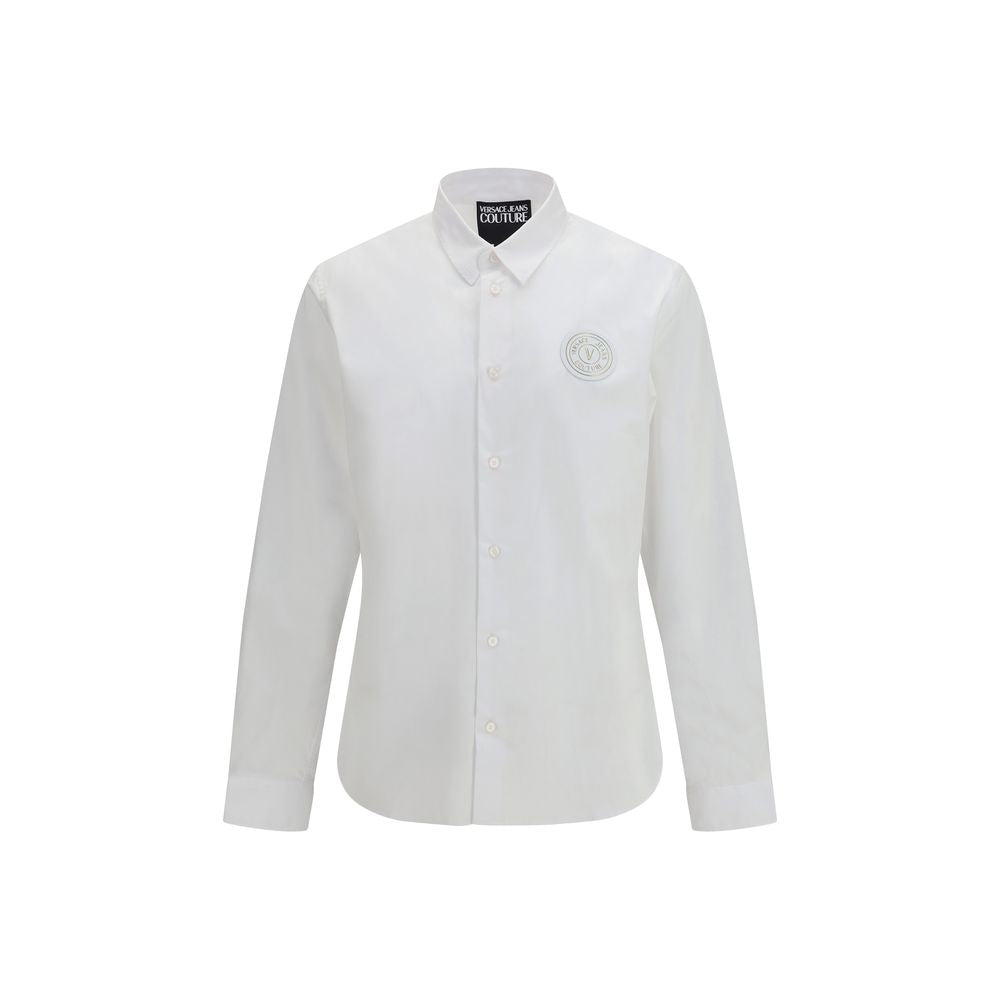Versace Jeans Weißes Baumwollhemd