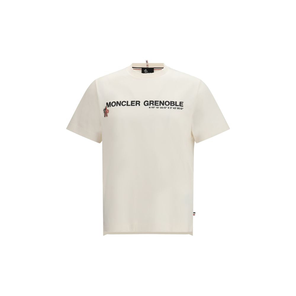 Moncler Grenoble Weißes Baumwoll-T-Shirt