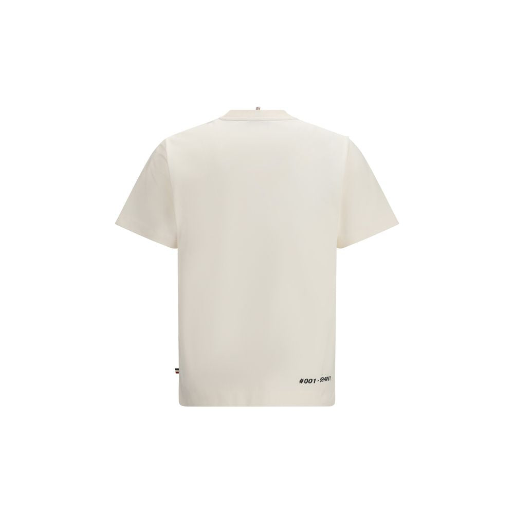 Moncler Grenoble Weißes Baumwoll-T-Shirt