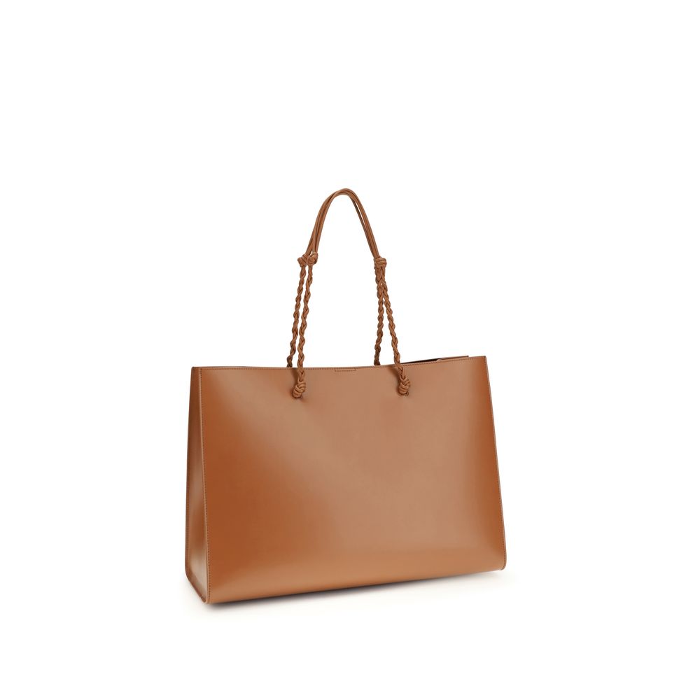 Jil Sander Braune Kalbsleder Bos Taurus Schultertasche