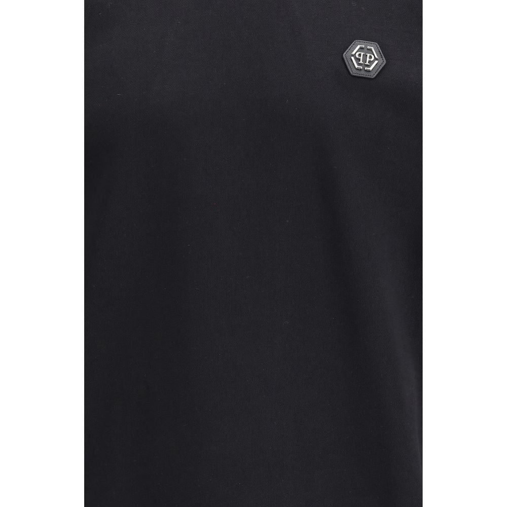 Philipp Plein Schwarzer Baumwoll-Sweatshirt