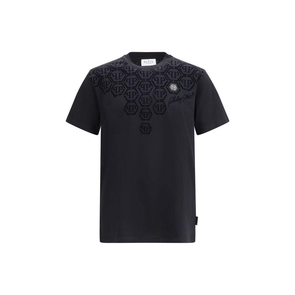 Philipp Plein Schwarze Baumwoll-Sportbekleidung