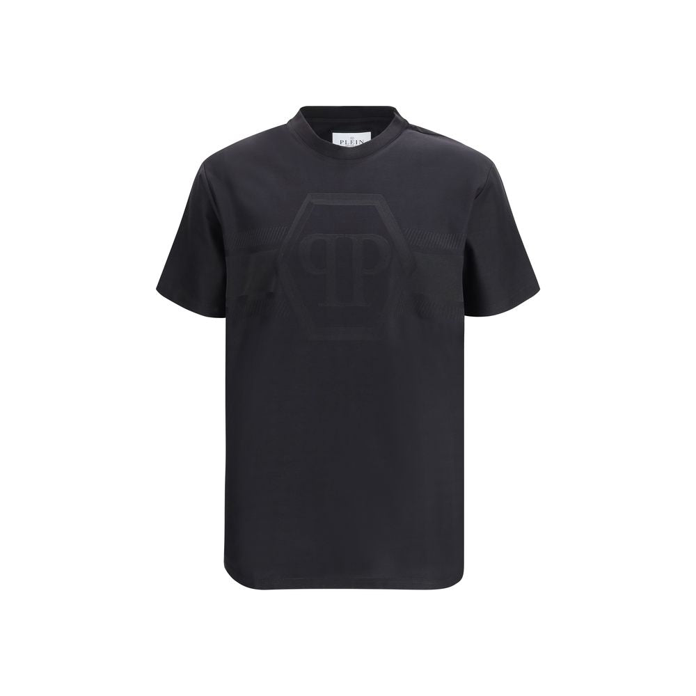 Philipp Plein Schwarzes Baumwoll-T-Shirt