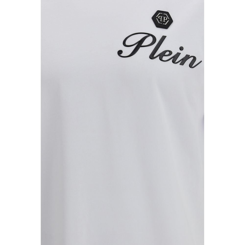 Philipp Plein Weißes Baumwoll-T-Shirt