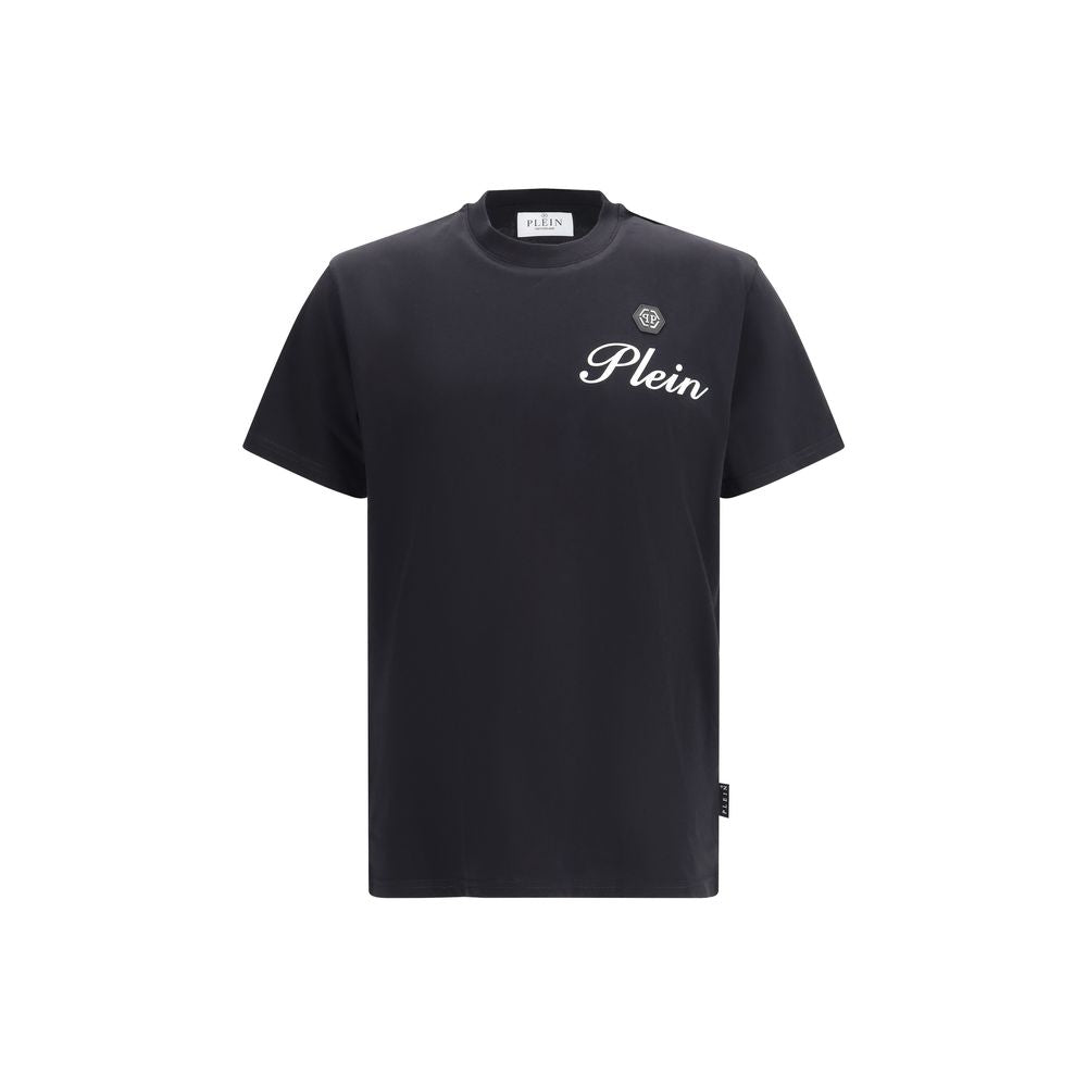 Philipp Plein Schwarzes Baumwoll-T-Shirt