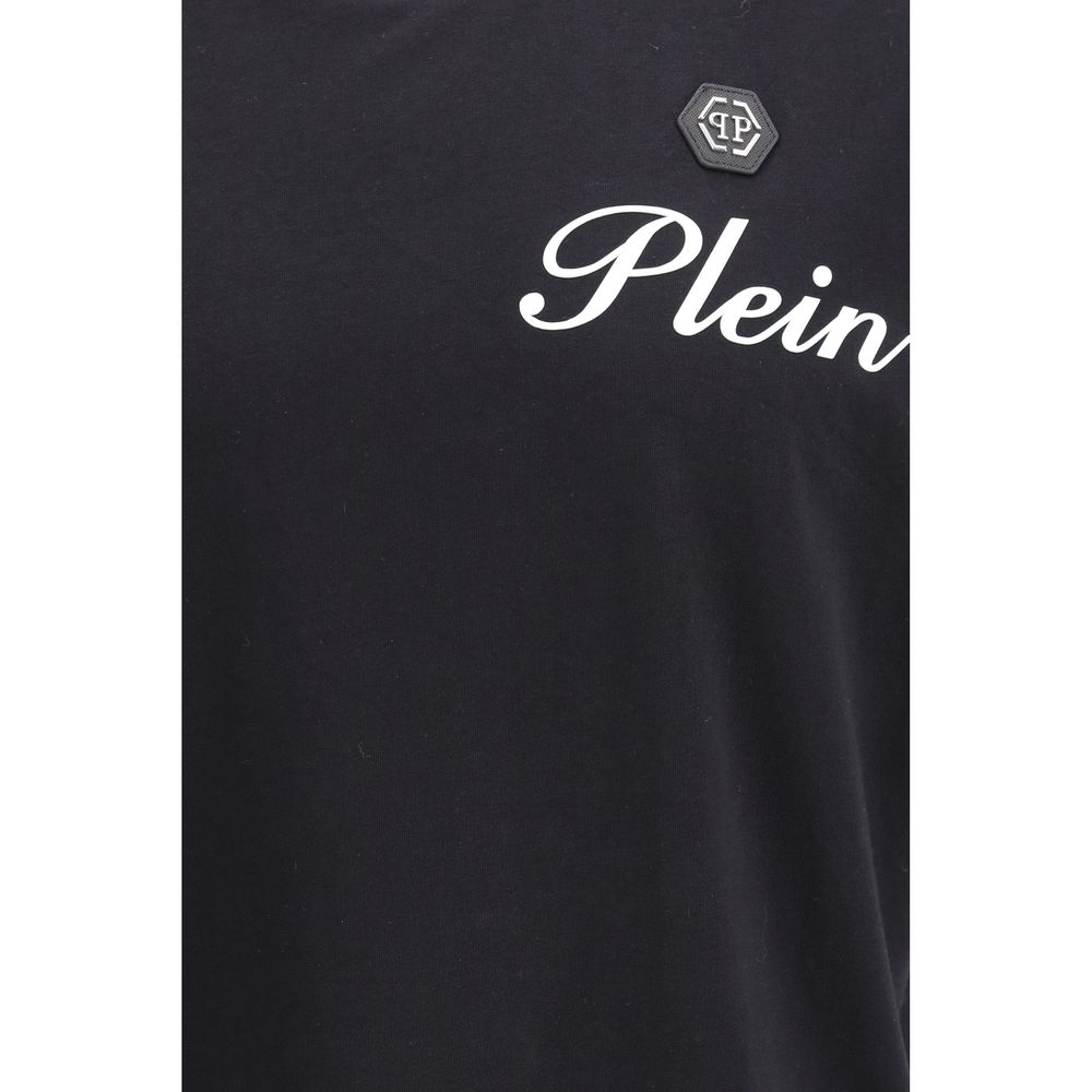 Philipp Plein Schwarzes Baumwoll-T-Shirt