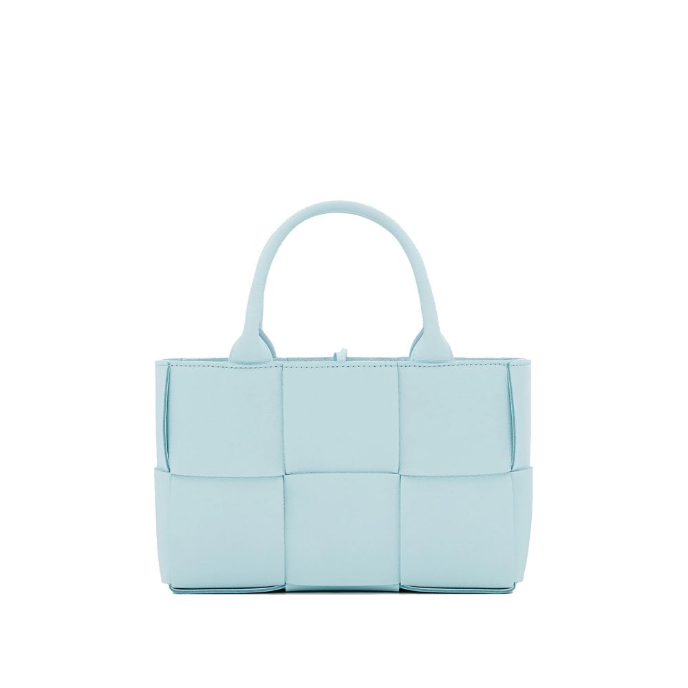 Bottega Veneta Blaue Lammleder-Tragetasche