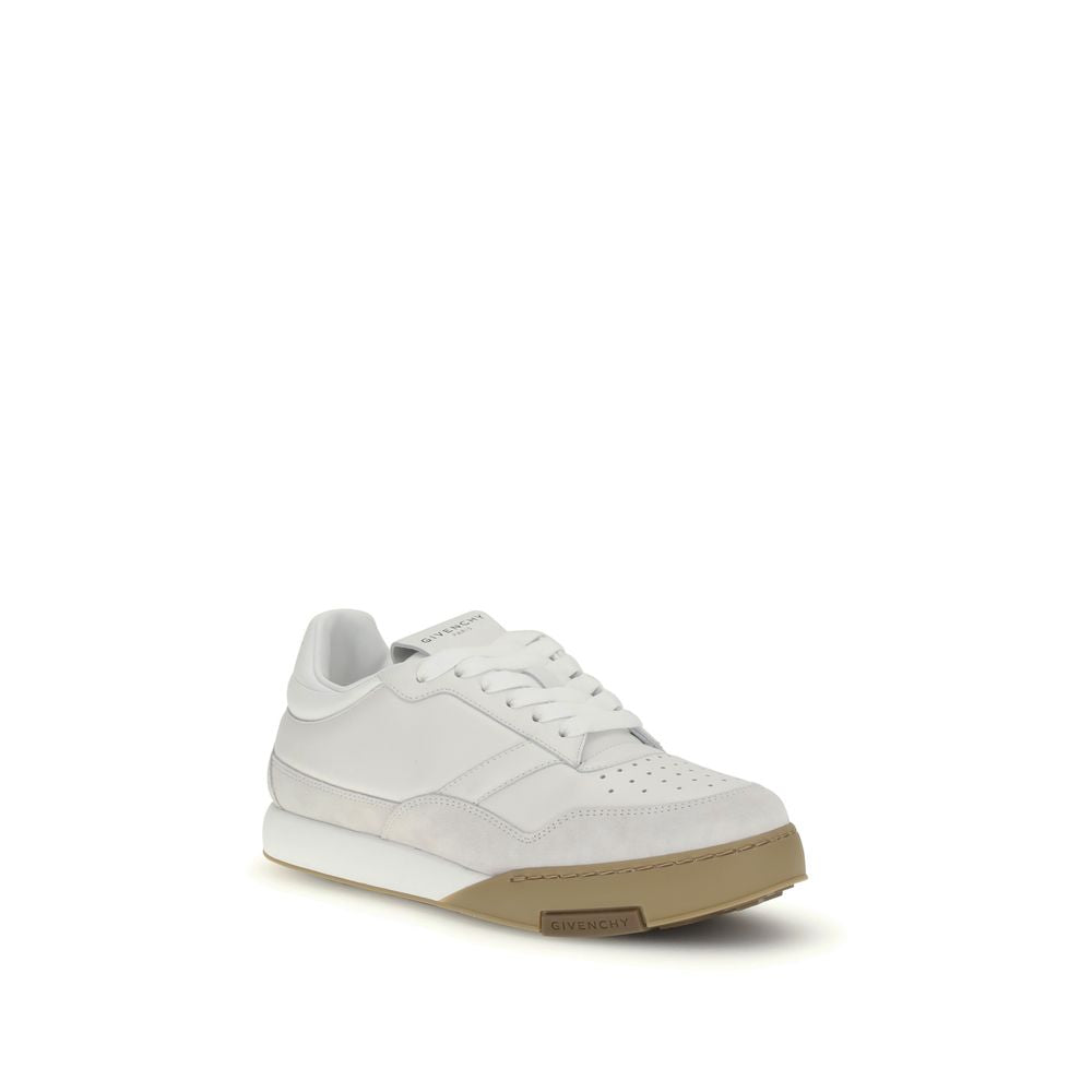 Givenchy Weiße Bos Taurus Kalbsleder Chunky Sneaker