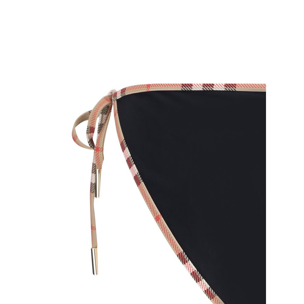 Burberry Schwarzer Bikini aus Polyamid