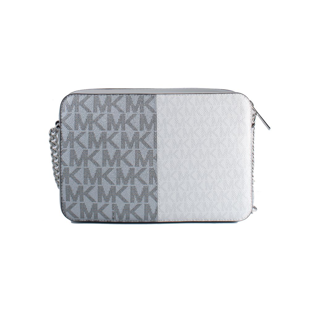 Michael Kors Graue Canvas Umhängetasche