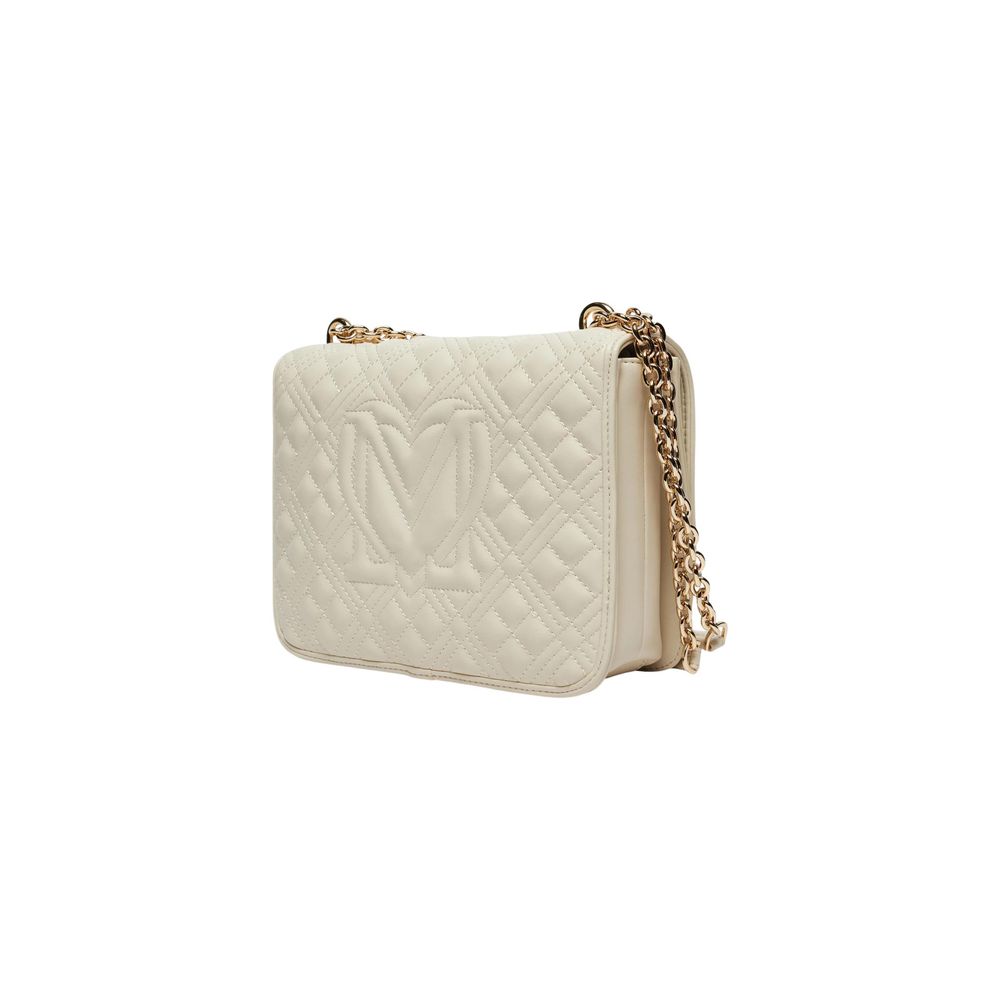 Love Moschino Beige Polyethylen Handtasche