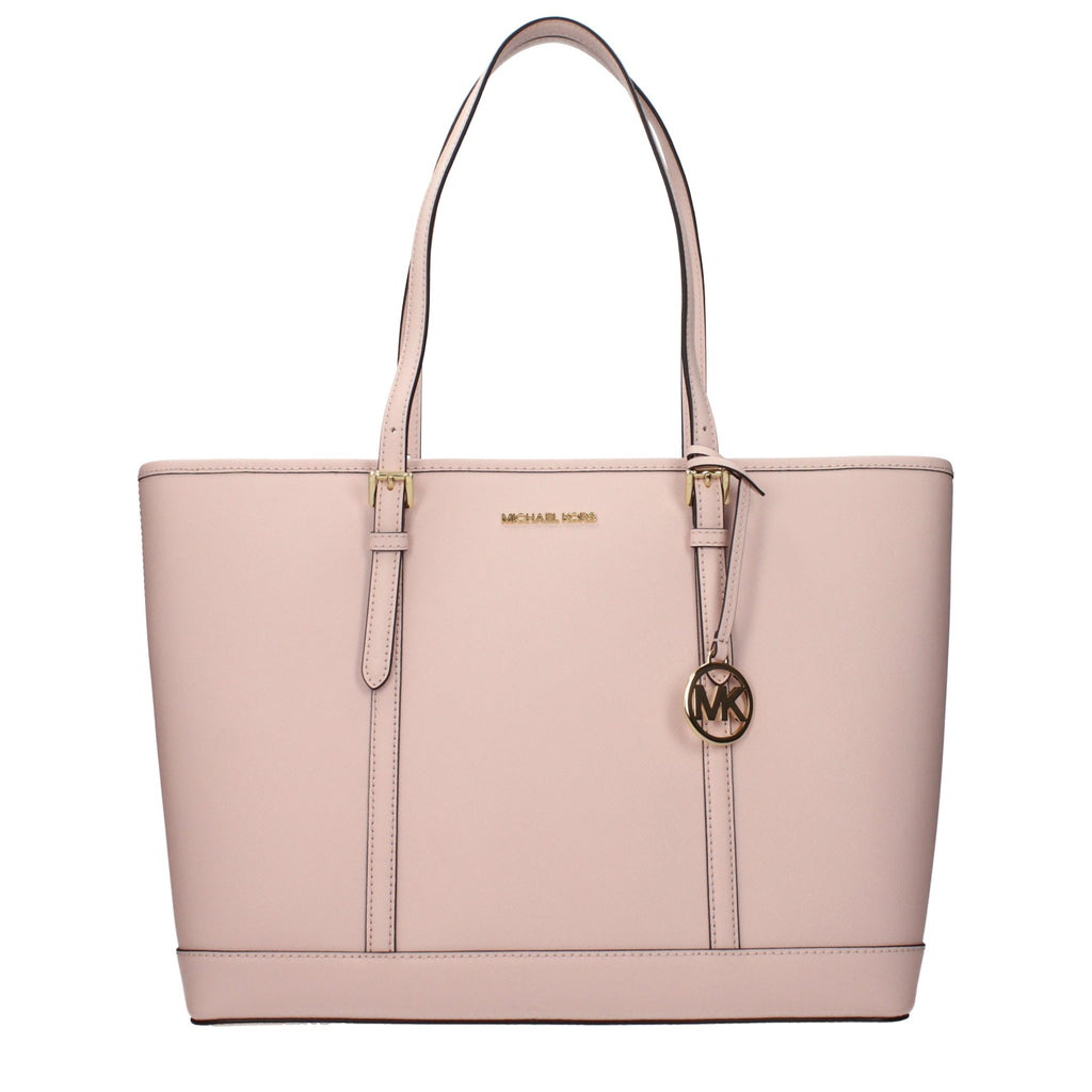 Michael Kors Schultertasche aus rosafarbenem Leder