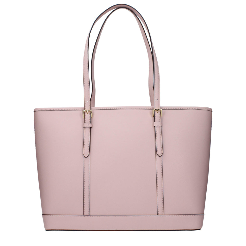 Michael Kors Schultertasche aus rosafarbenem Leder