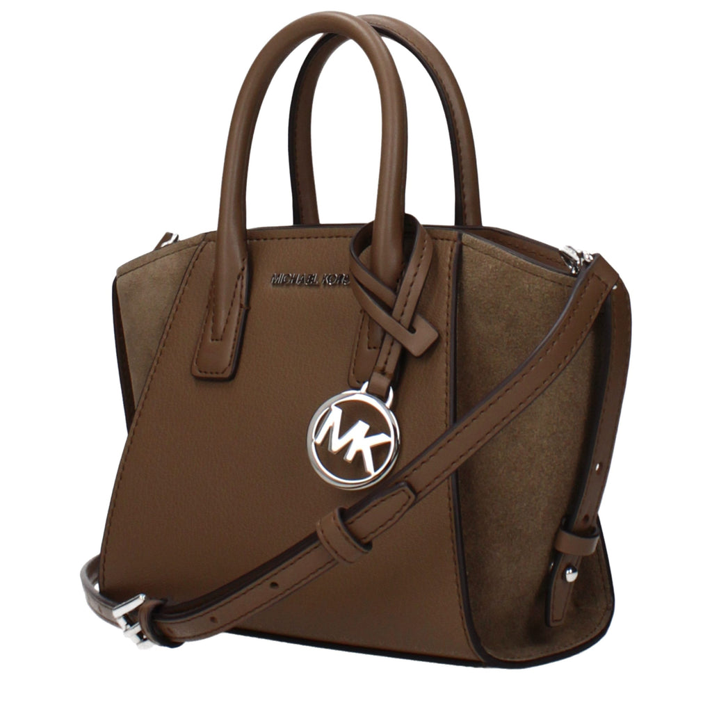 Michael Kors Braune Lederhandtasche