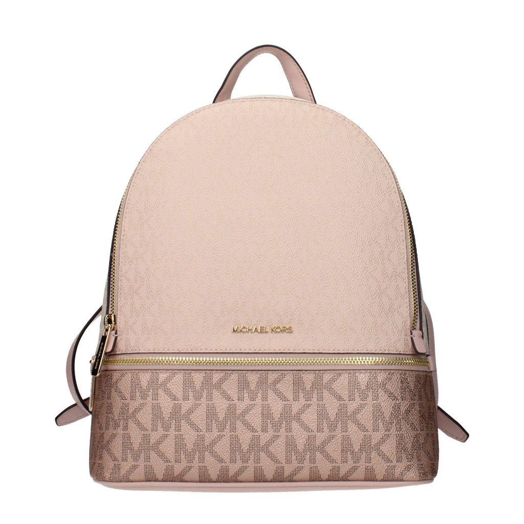 Michael Kors Rucksack aus pinkfarbenem Stoff