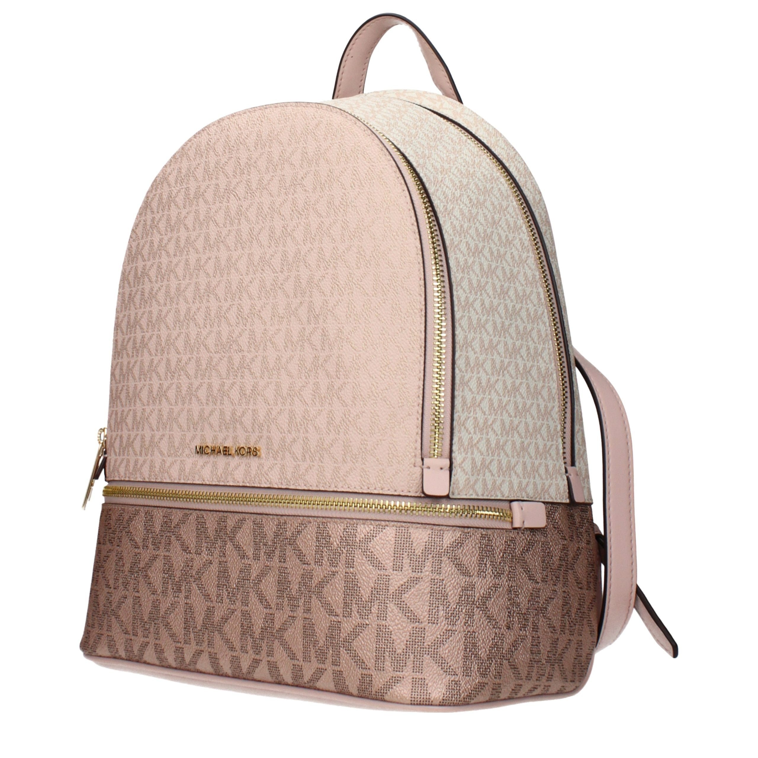 Michael Kors Rucksack aus pinkfarbenem Stoff