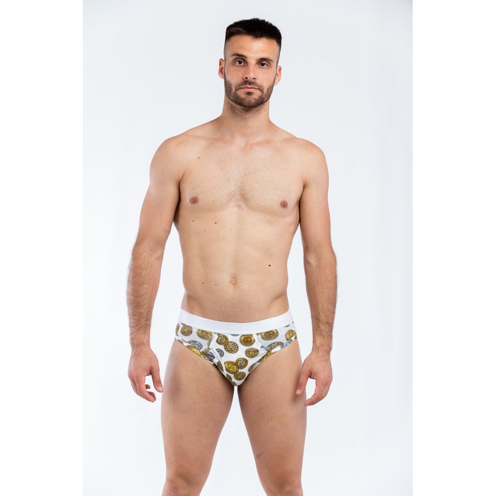 Moschino Weiße Baumwoll-Slips