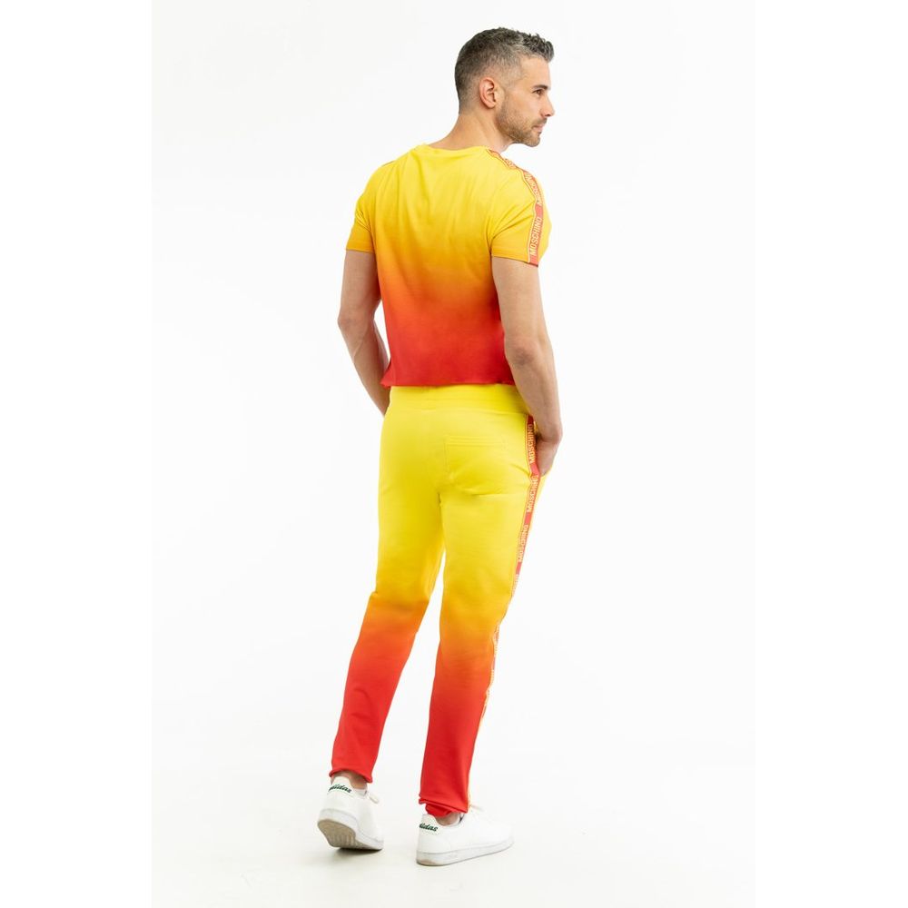 Moschino Mehrfarbige Baumwoll-Freizeithose