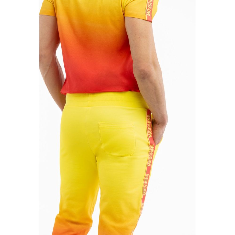 Moschino Mehrfarbige Baumwoll-Freizeithose