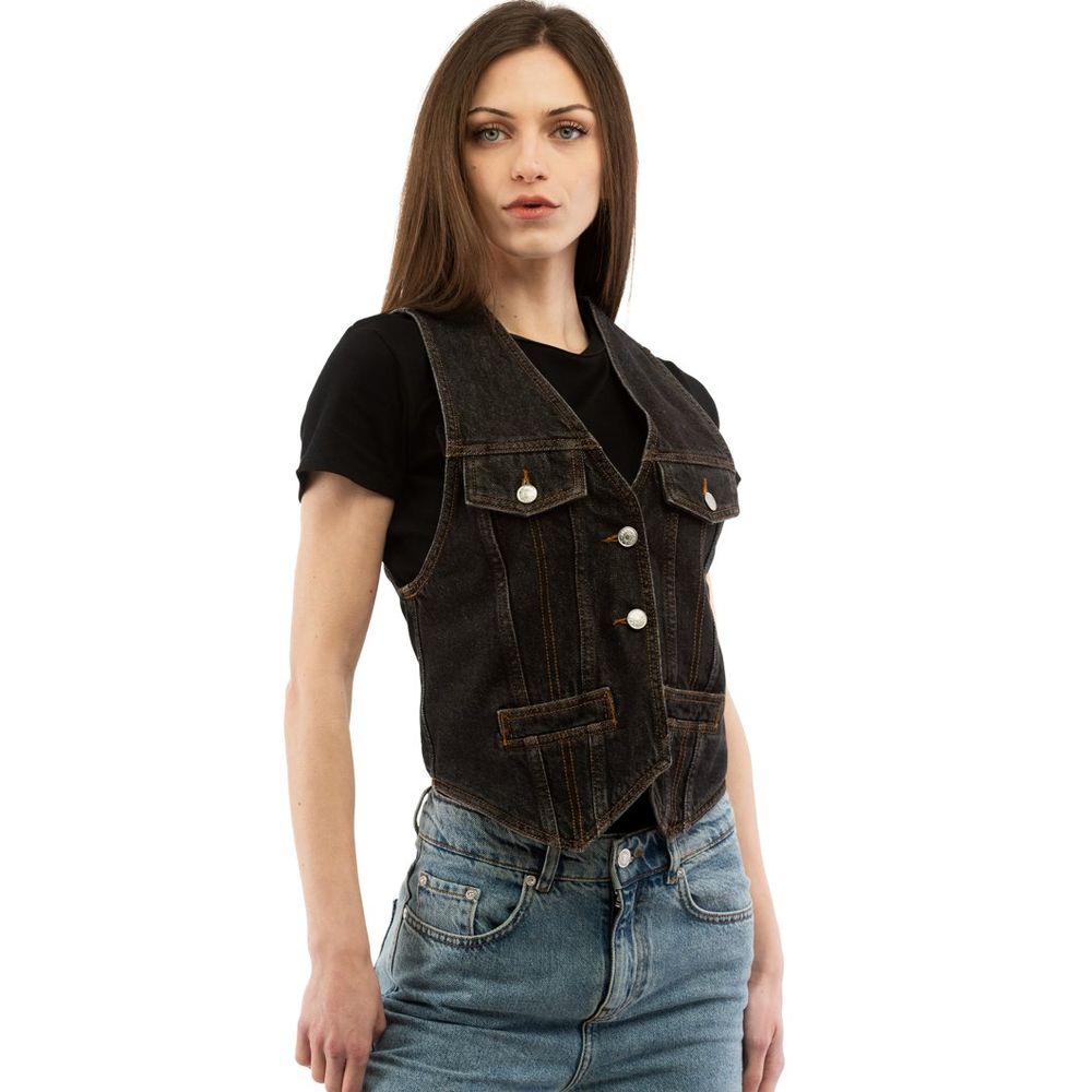 Moschino Mehrfarbige Baumwollweste