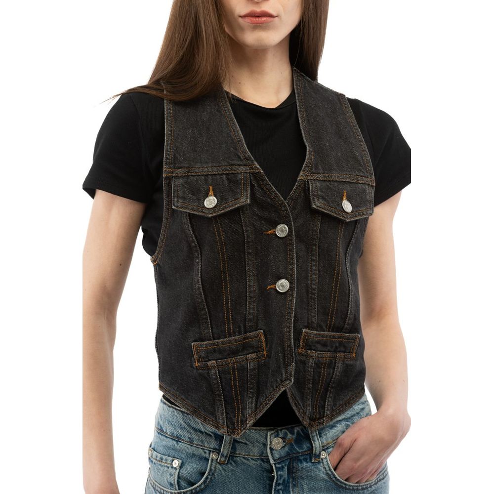 Moschino Mehrfarbige Baumwollweste