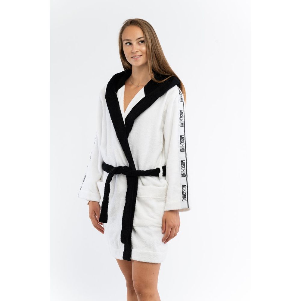 Moschino Mehrfarbiger Baumwoll-Bademantel