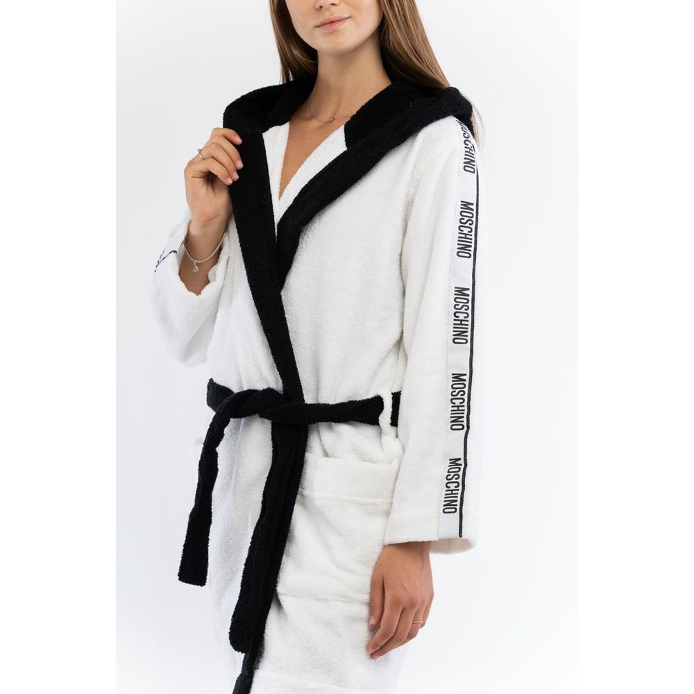 Moschino Mehrfarbiger Baumwoll-Bademantel