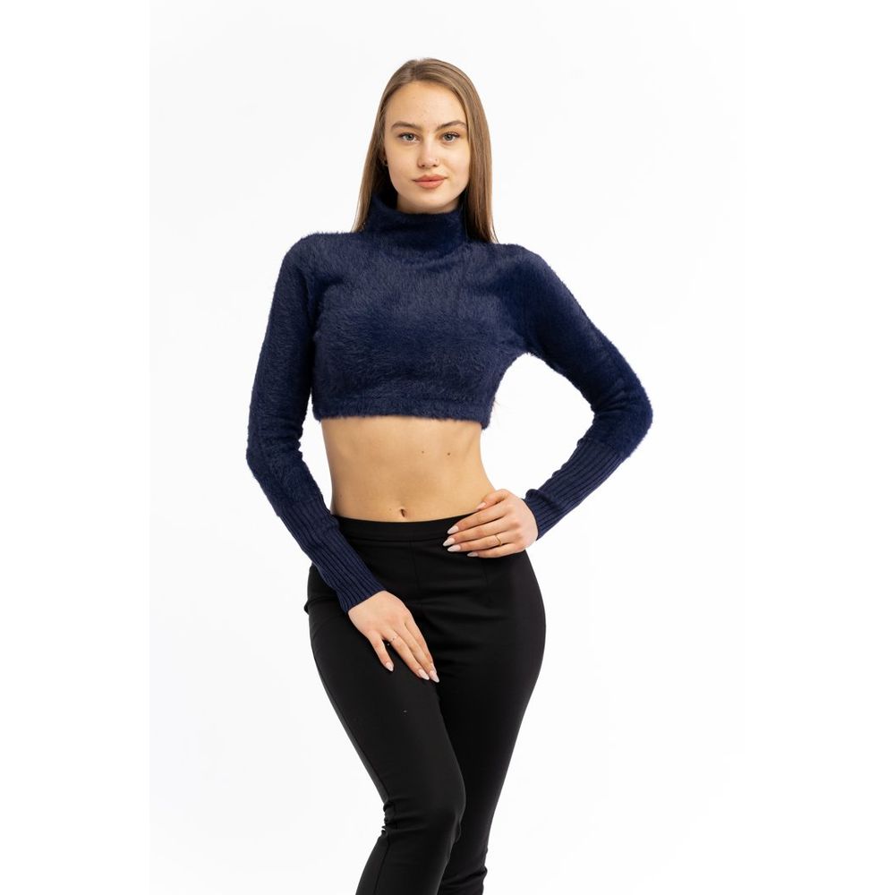 Patrizia Pepe Blauer Cardigan aus Polyester