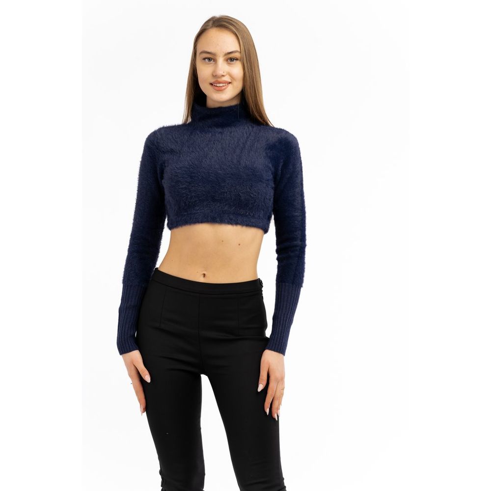 Patrizia Pepe Blauer Cardigan aus Polyester