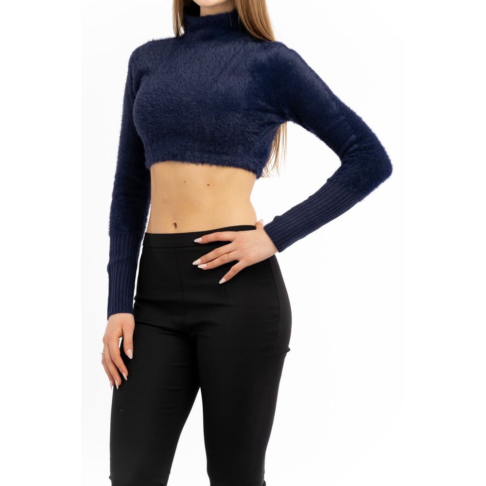 Patrizia Pepe Blauer Cardigan aus Polyester