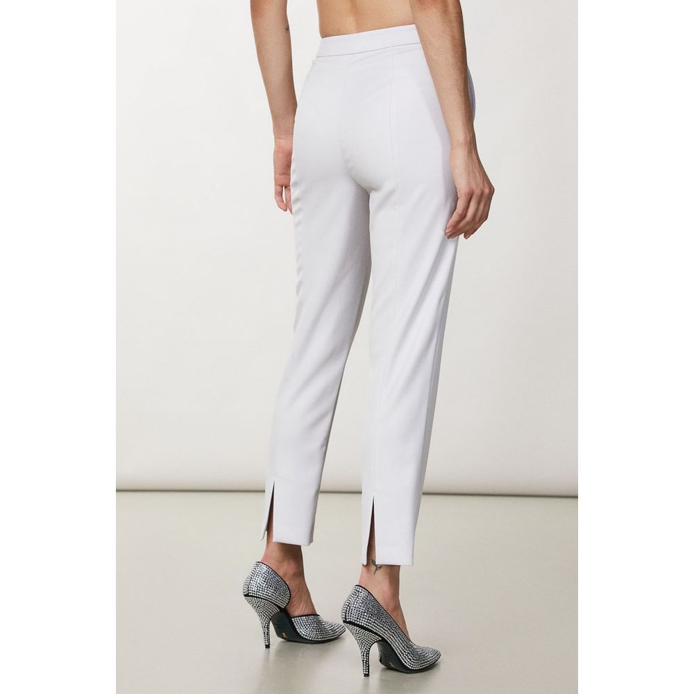 Patrizia Pepe Weiße Hose aus Polyester