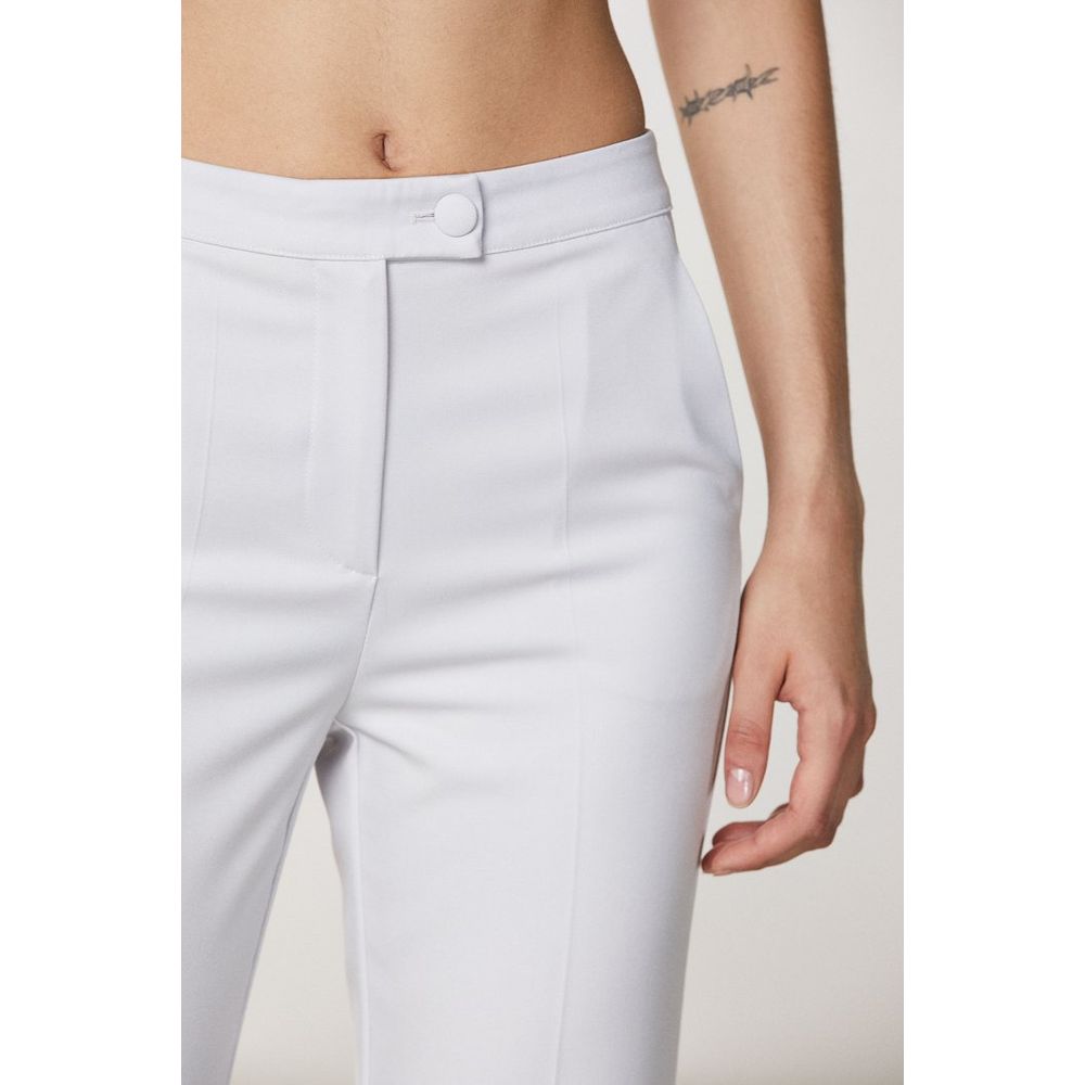 Patrizia Pepe Weiße Hose aus Polyester