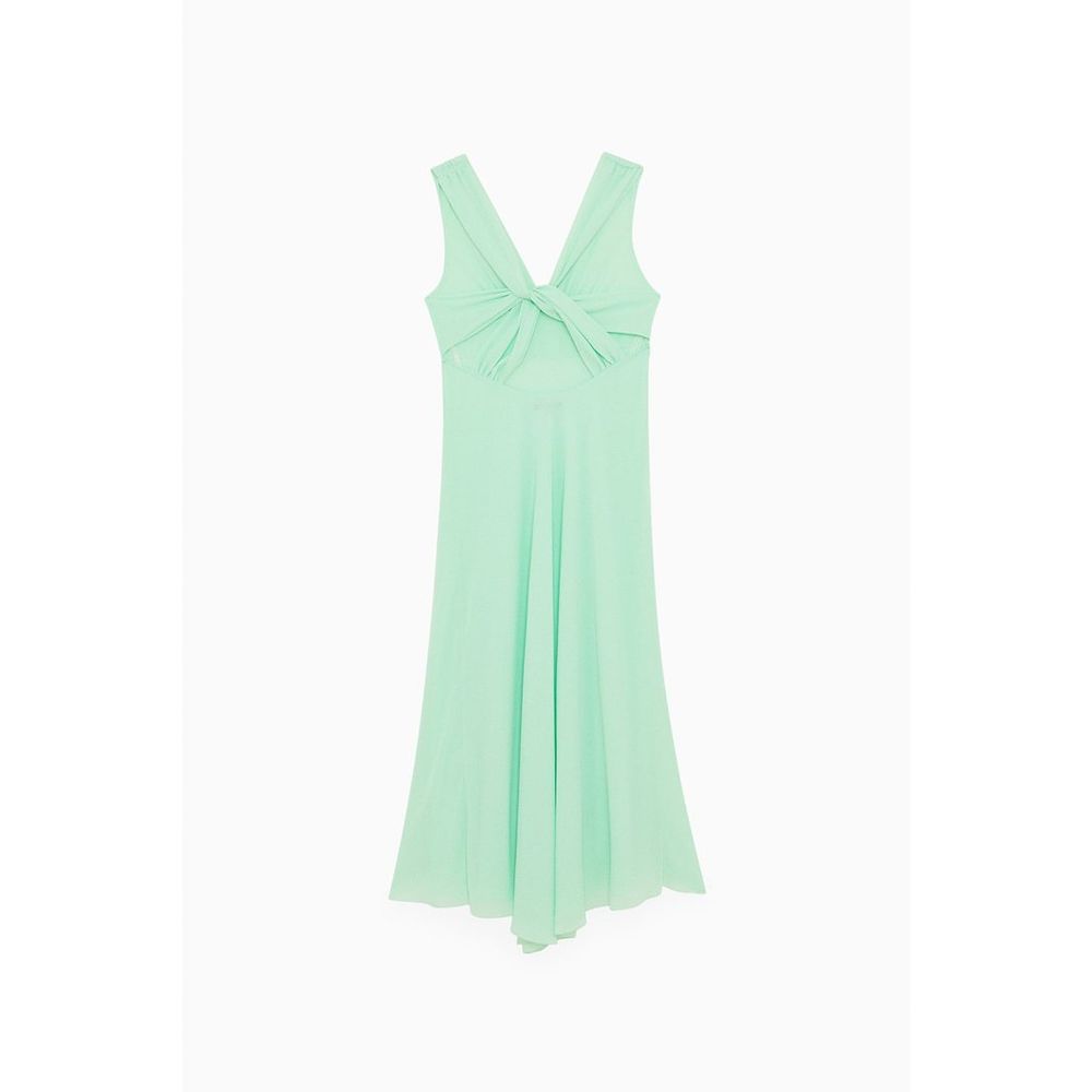 Patrizia Pepe Grünes Freizeitkleid aus Polyester