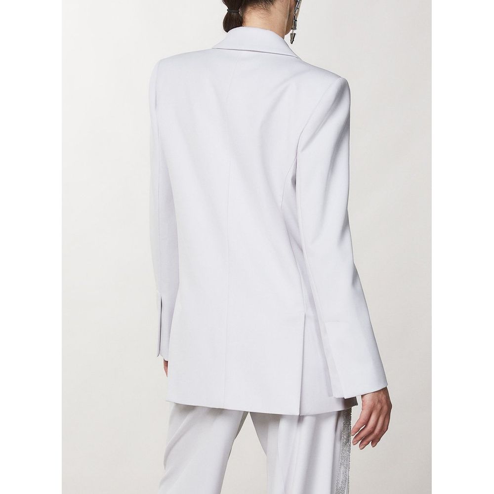Patrizia Pepe Weißer Blazer aus Polyester