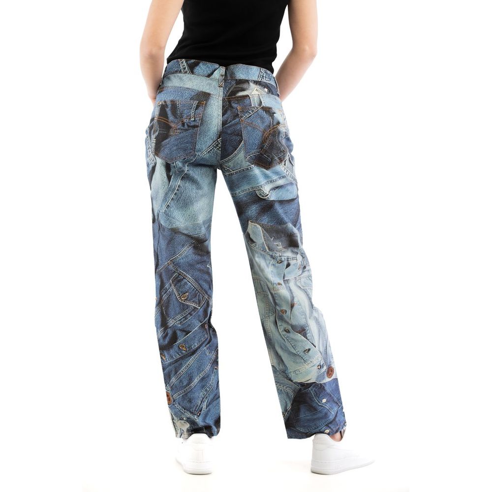 Moschino Mehrfarbige Jeans aus Baumwolle